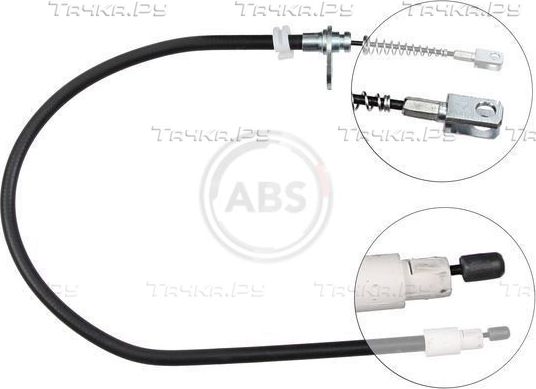 Трос ручника (тросик ручного тормоза) ABS. Артикул K13046