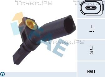 Датчик ABS FAE передний левый для Audi A3 III (8V) 2012-2026. Артикул 78065