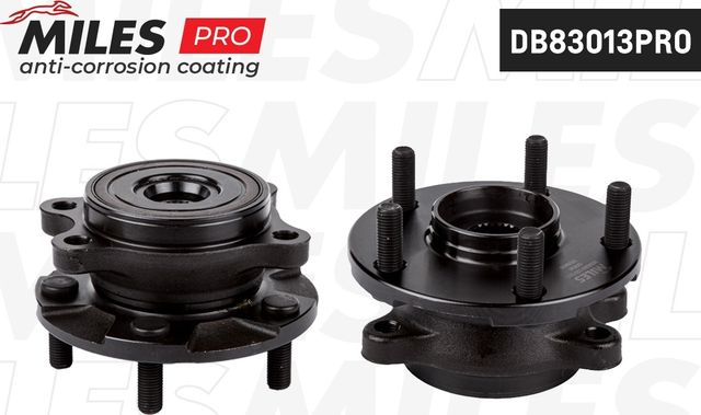 Ступица с подшипником TOYOTA AURIS I/AVENSIS III T270/COROLLA IX/RAV4 III 02-пер(с покрытием) (Miles). Артикул DB83013PRO