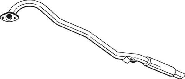 Глушитель Bosal. Артикул 278-551