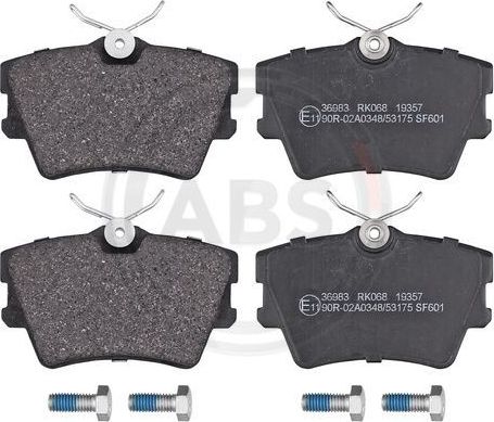 Тормозные колодки ABS. Артикул 36983