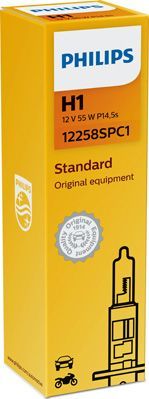 H1 12V- 55W (P14,5s) Spot Philips Spot. Артикул 12258SPC1