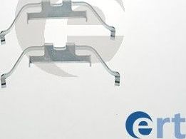 Комплект монтажный тормозных колодок ERT. Артикул 420059