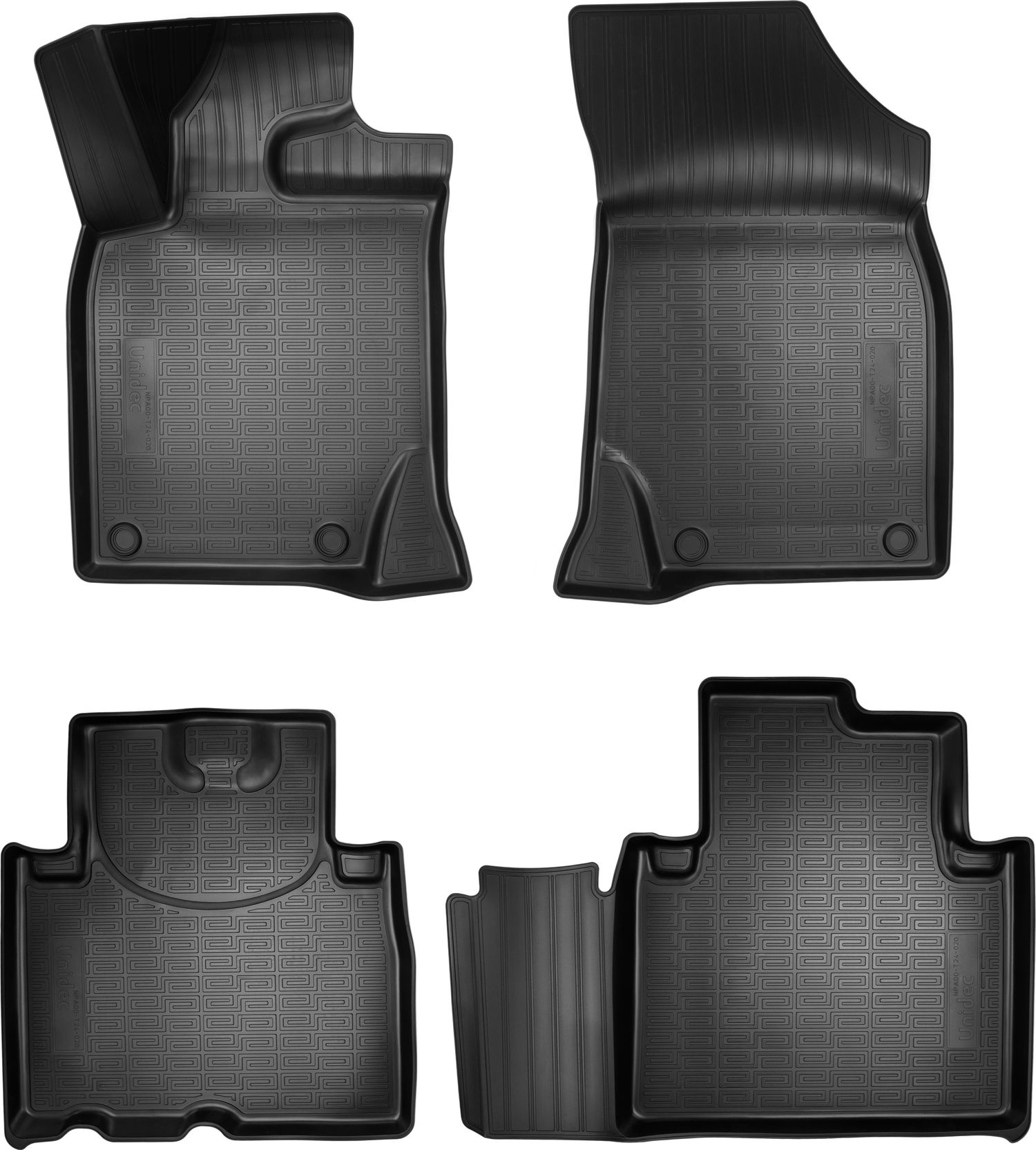 Коврики Норпласт для салона Geely Atlas 2018-2022. Артикул NPA11-C24-020