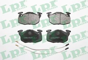 Тормозные колодки LPR передние для Citroen Saxo 1996-2003. Артикул 05P271