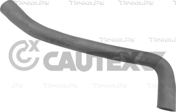 Патрубок радиатора (системы охлаждения) Cautex. Артикул 086602