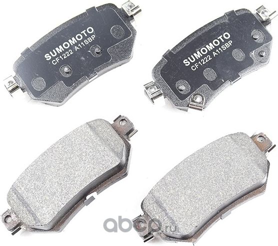 Колодки дисковые (Sumomoto). Артикул SMD3172