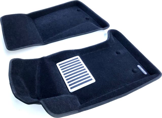 Коврики текстильные Euromat 3D Lux для салона Jaguar F-Type 2015-2026 ЧЕРНЫЕ. Артикул EM3D-002755