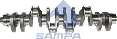 Коленвал Sampa для MAN NL 1991-2026. Артикул 021.452