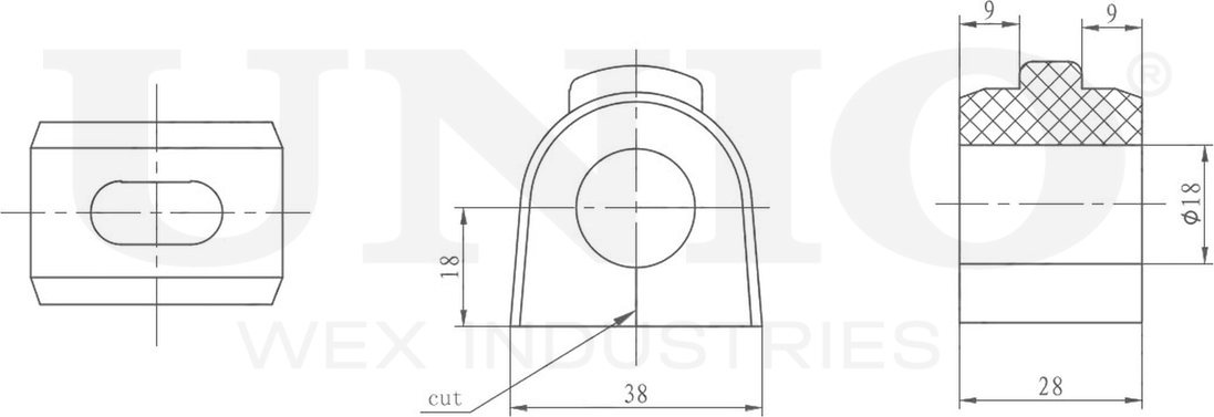 Втулка стабилизатора (Unio). Артикул RMP-10214