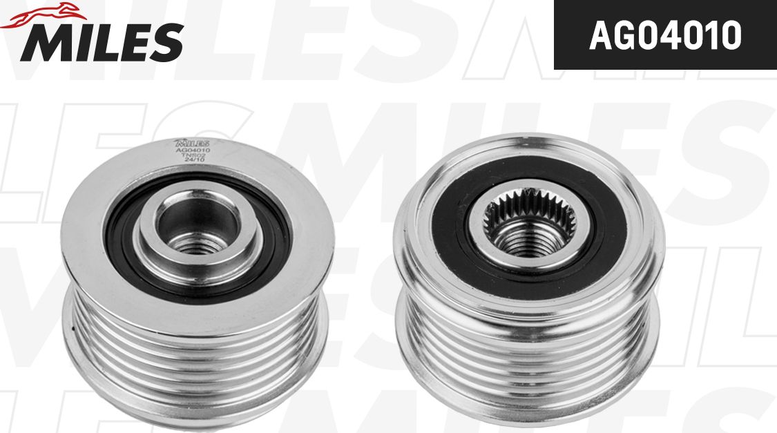 Муфта генератора обгонная Miles. Артикул AG04010