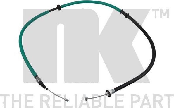 Трос ручника (тросик ручного тормоза) NK. Артикул 9023149