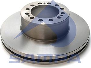 Тормозной диск Sampa передний для MAN Lion's City 1996-2026. Артикул 021.041