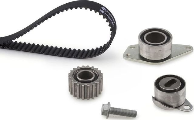 Ремень ГРМ с роликами (комплект) Gates PowerGrip™ для Renault Kangoo I 2000-2008. Артикул K065486XS
