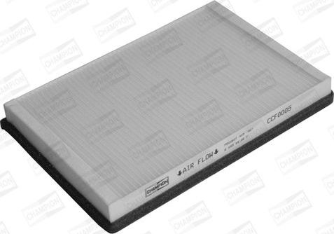 Салонный фильтр Champion для Peugeot 405 1987-1999. Артикул CCF0005