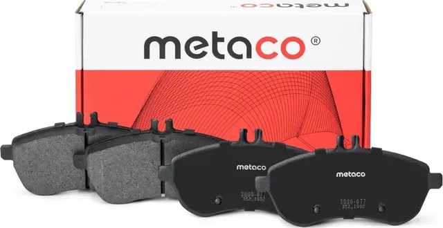 Колодки тормозные MB W204 07- перед. (Metaco). Артикул 3000077