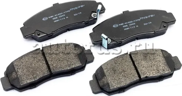 Колодки тормозные дисковые | перед | (Allied Nippon). Артикул ADB3949