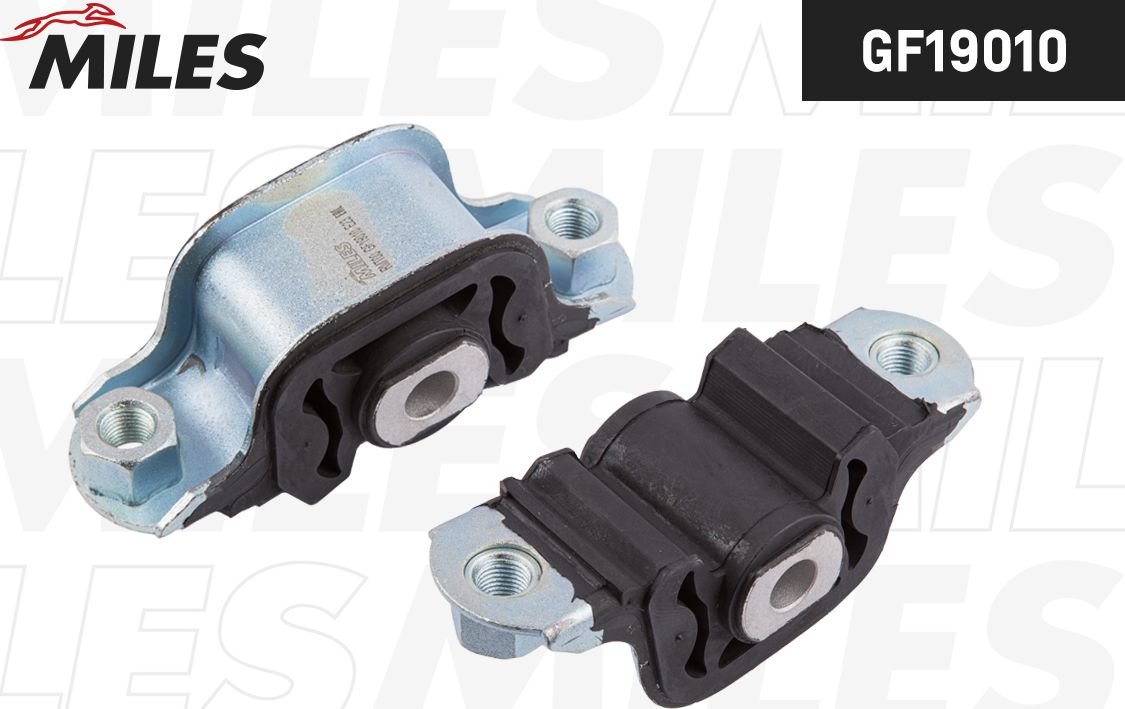 Подушка (опора) КПП Miles (резина/металл). Артикул GF19010