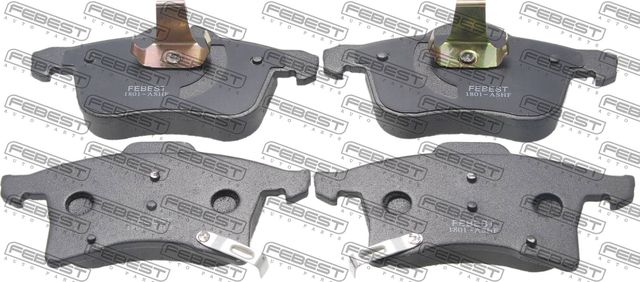 Тормозные колодки Febest. Артикул 1801-ASHF