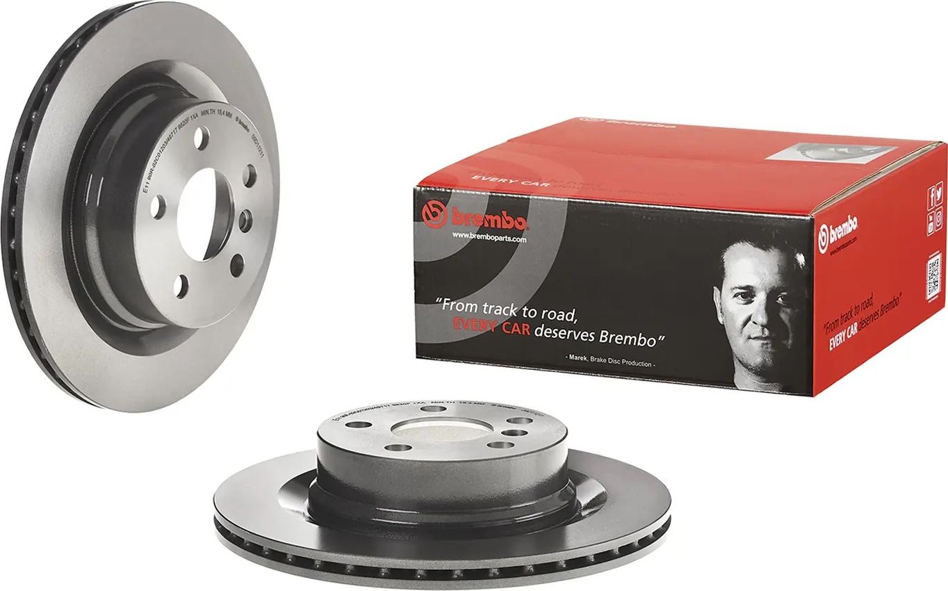 Тормозной диск Brembo PRIME LINE - UV Coated. Артикул 09.D112.11