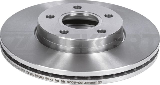 Тормозной диск Zekkert передний для Volvo V50 I 2004-2012. Артикул BS-5005