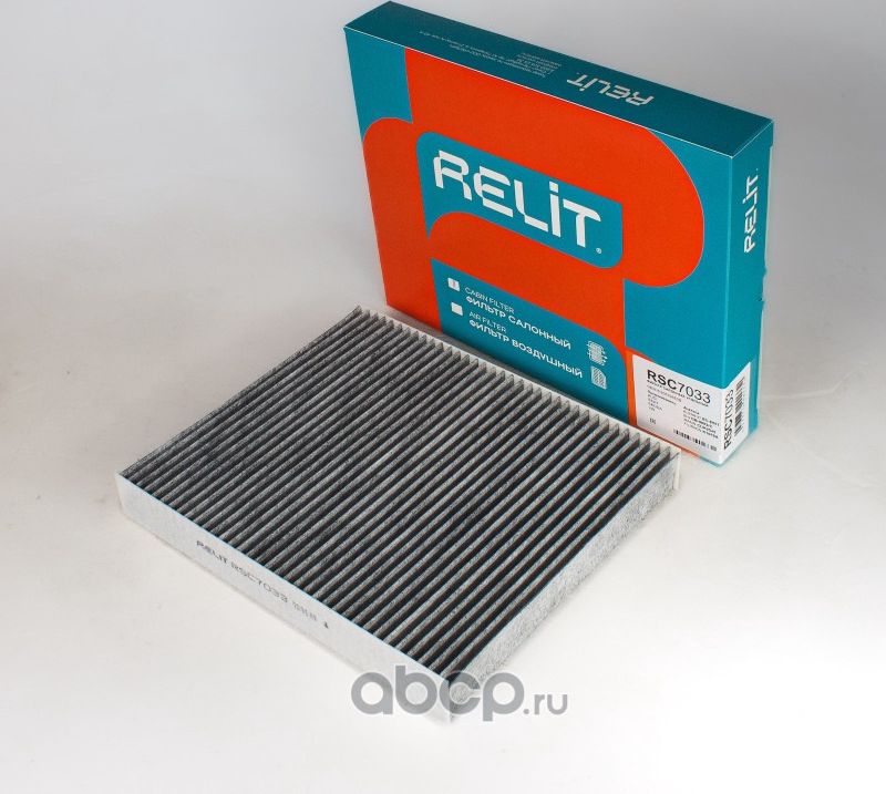 Фильтр салона угольный (Relit). Артикул RSC7033