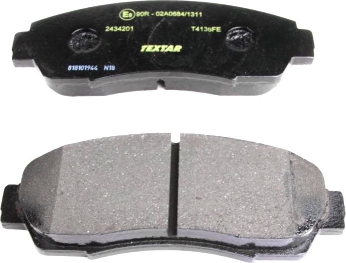 Тормозные колодки Textar. Артикул 2434201