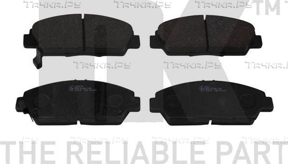 Тормозные колодки NK. Артикул 229979