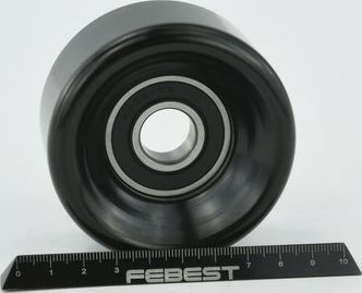 Натяжной ролик (натяжитель) приводного поликлинового ремня Febest. Артикул 0387-RD4