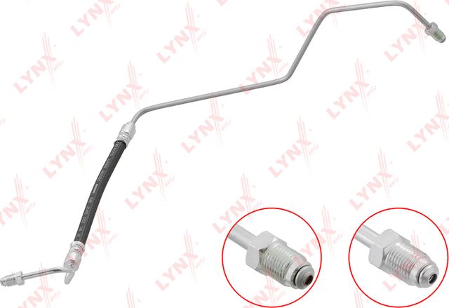 Тормозной шланг LYNXauto для Renault Megane II 2002-2010. Артикул BL-3578