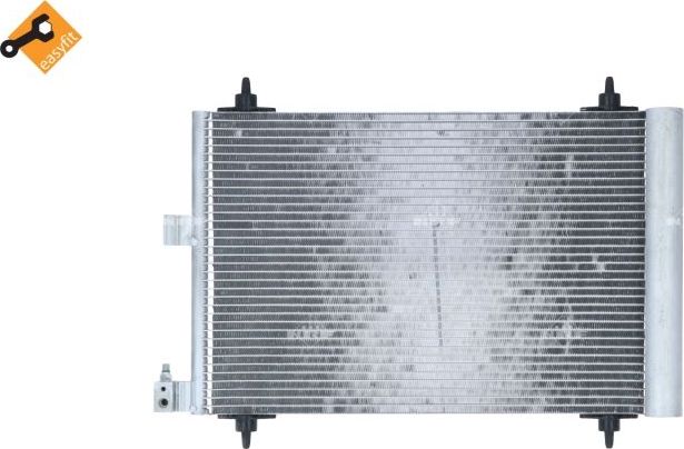 Радиатор кондиционера (конденсатор) NRF EASY FIT для Citroen Xsara 1999-2005. Артикул 35414