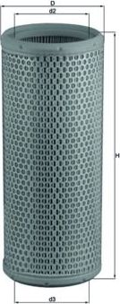 Воздушный фильтр Mahle. Артикул LX 147