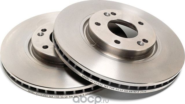Диск тормозной передний (Absel). Артикул HY421003