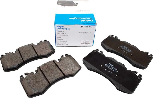 Тормозные колодки Delphi (Low-Metallic). Артикул LP2187