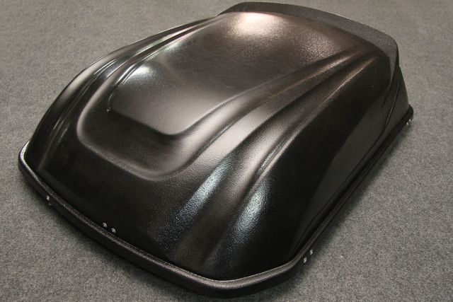 Автомобильный бокс Yuago Lite черный (250 л, 110х84х33 см). Артикул 2000000006697