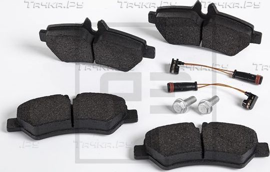 Тормозные колодки PE Automotive. Артикул 086.348-00A