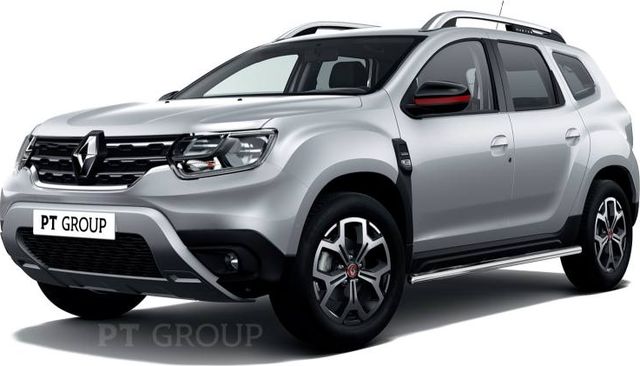 Защита порогов PT Group прямая d=63 мм (НПС) Renault Duster II 2021-2022. Артикул RDU-21-220302.00