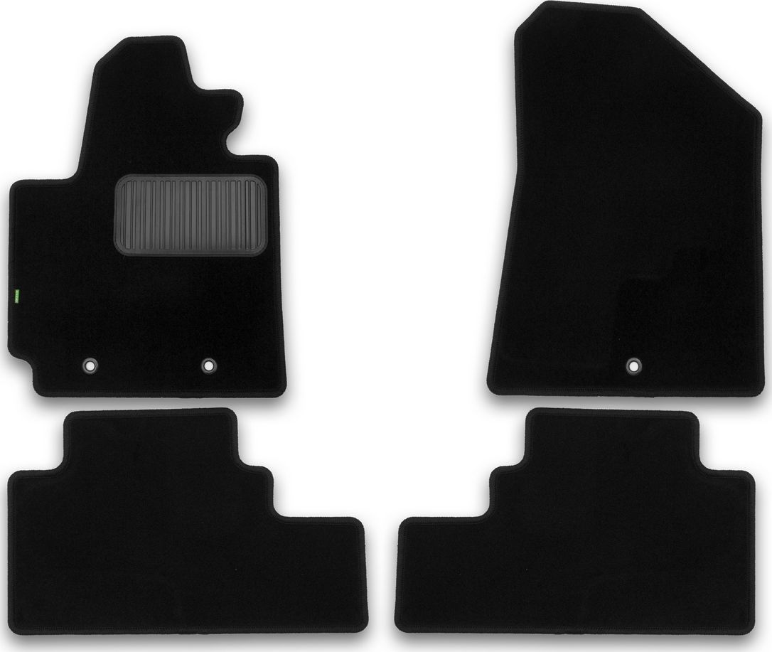 Коврики Klever Standard для салона Kia Soul II кроссовер 2013-2019. Артикул KLEVER02255201210kh