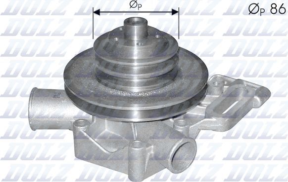 Помпа (водяной насос) Dolz для Citroen C25 1981-1994. Артикул C115