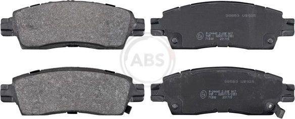 Тормозные колодки ABS задние для Saab 9-7X 2004-2012. Артикул 38883