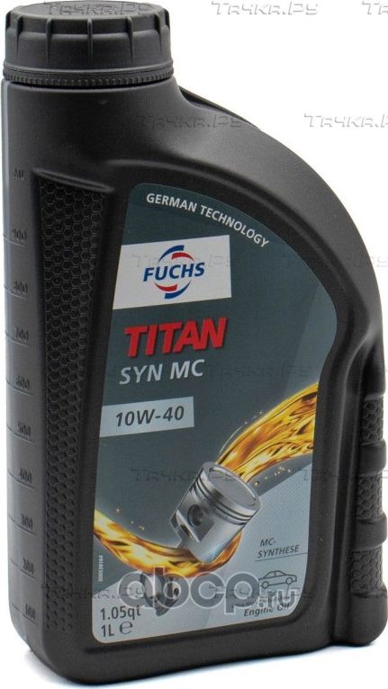 Моторное масло FUCHS TITAN SYN MC 10W-40 1л. Артикул 601004346