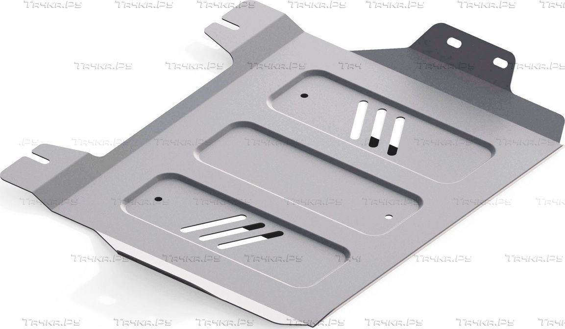 Защита алюминиевая Rival для РК Mitsubishi L200 V 2015-2019 2018-2026. Артикул 2333.4048.1.6