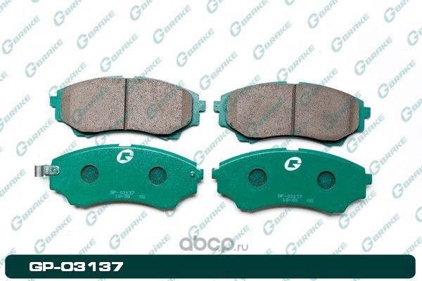 Колодки тормозные дисковые (G-Brake). Артикул GP03137