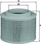 Воздушный фильтр Mahle-Knecht. Артикул LX 2808/1