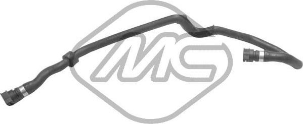 Патрубок радиатора (системы охлаждения) Metalcaucho для BMW 7 V (F01/F02/F04) 2012-2015. Артикул 99174