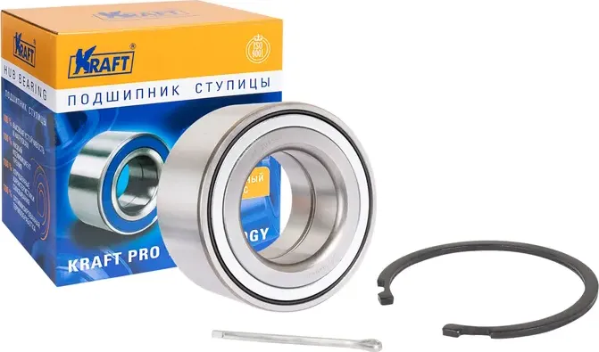 Подшипник ступицы NISSAN ALMERA 00- 1.6./2.0 перед. (Kraft). Артикул KT204594