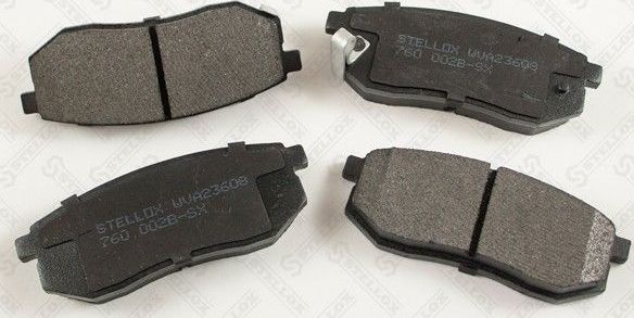 Тормозные колодки Stellox. Артикул 760 002B-SX