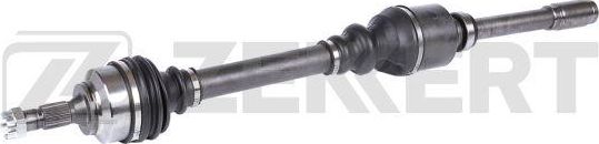 Полуось (привод в сборе, приводной вал) Zekkert передняя правая для Peugeot 307 I 2000-2009. Артикул AW-5627