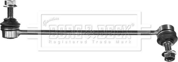 Стойка (тяга) стабилизатора Borg & Beck (Стольное литье). Артикул BDL7547