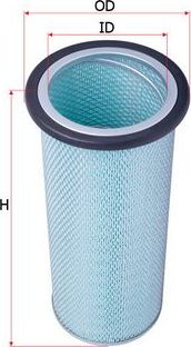 Воздушный фильтр Sakura. Артикул A-5610